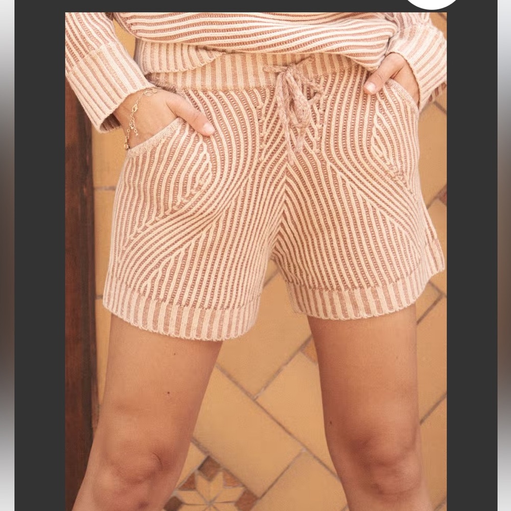 PROMESA TWO TONE RIBBED COMFY SHORTS ❤️IN STORES❤️